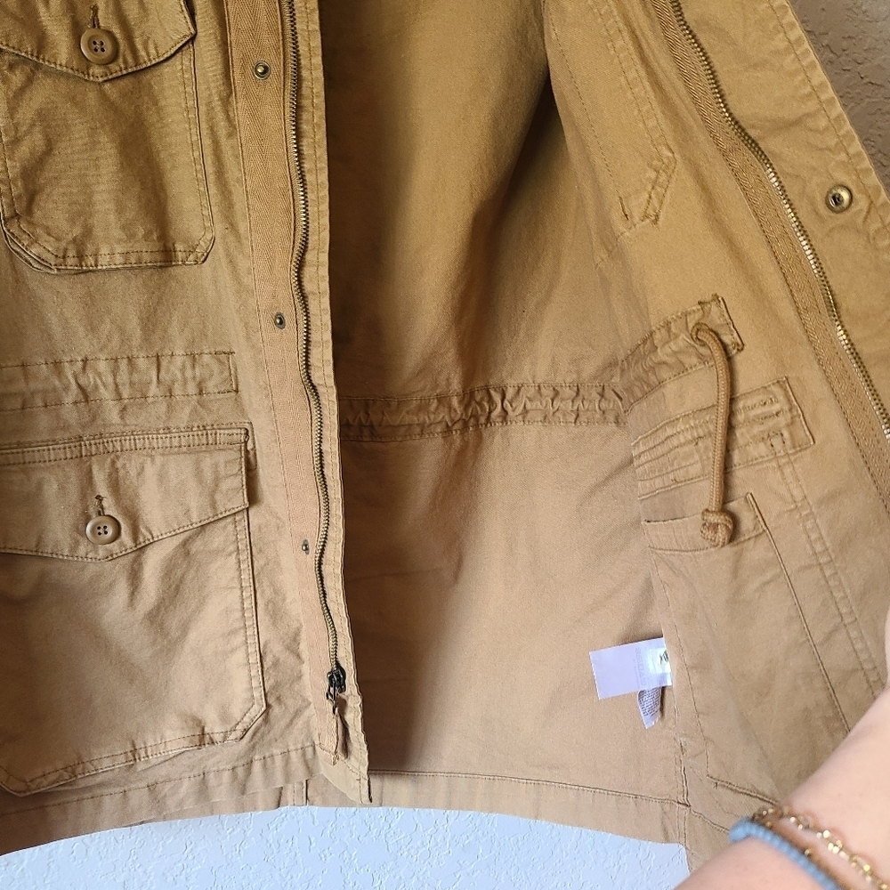 Men's Tan Jacket - Picture 3 of 7